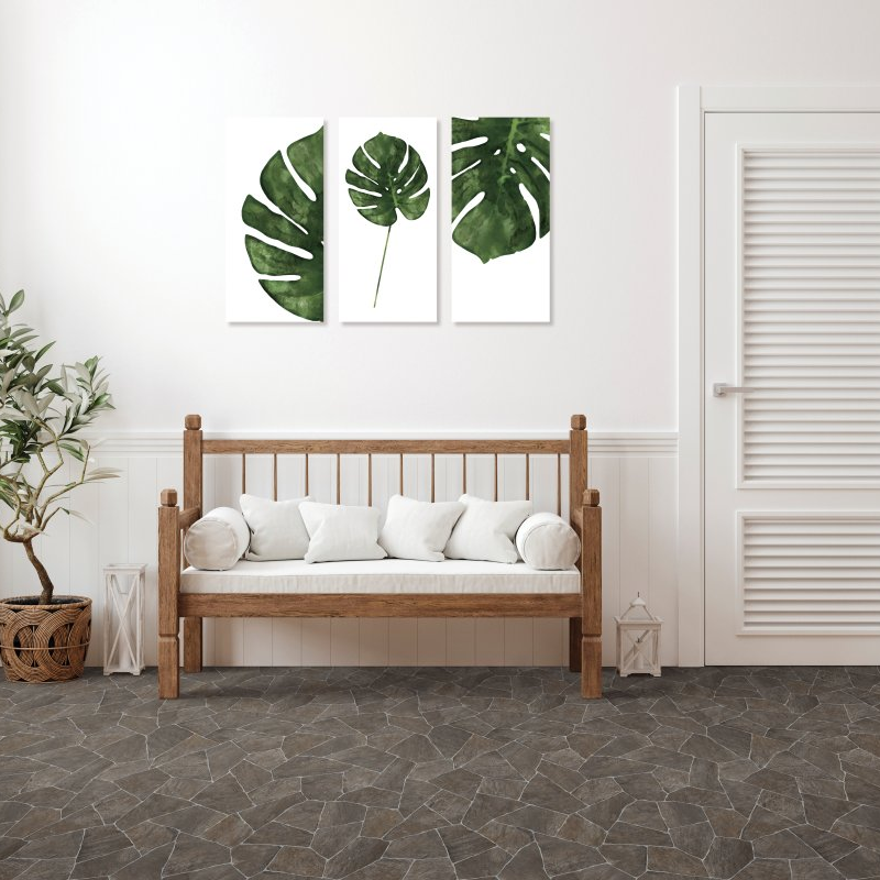Flooring Studio providing pet-friendly waterproof vinyl flooring in Sheboygan, WI - Wynn Point-Breccia